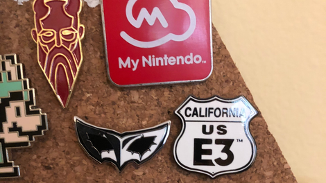 Illustration for article titled My Ever-Expanding Video Game Pin Collection